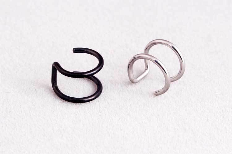 Piercing Ear Clip Titanium Steel Female Earrings