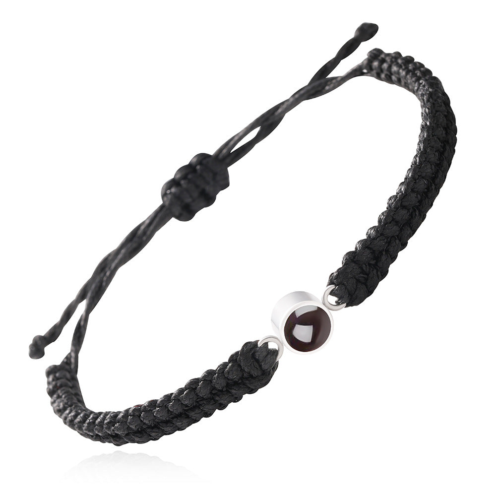 Korean Style Projection Hand Weaving Simple Bracelets