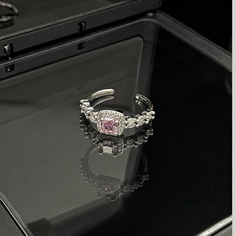 Color Fashion Elegant Open Female Cold Rings