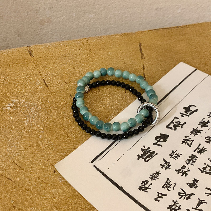 Niche Retro Chinese Beaded Handmade Stall Bracelets