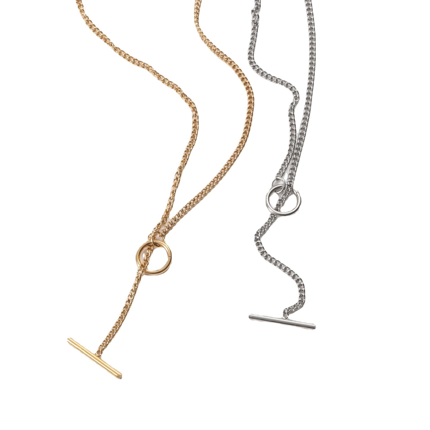 Accessories Denim Chain Gold-plated Titanium Steel Necklaces