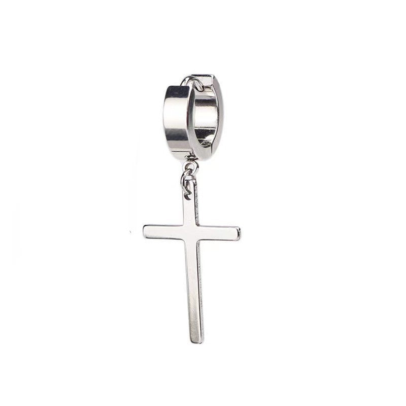 Stainless Steel Cross Shelf No Pierced Rings
