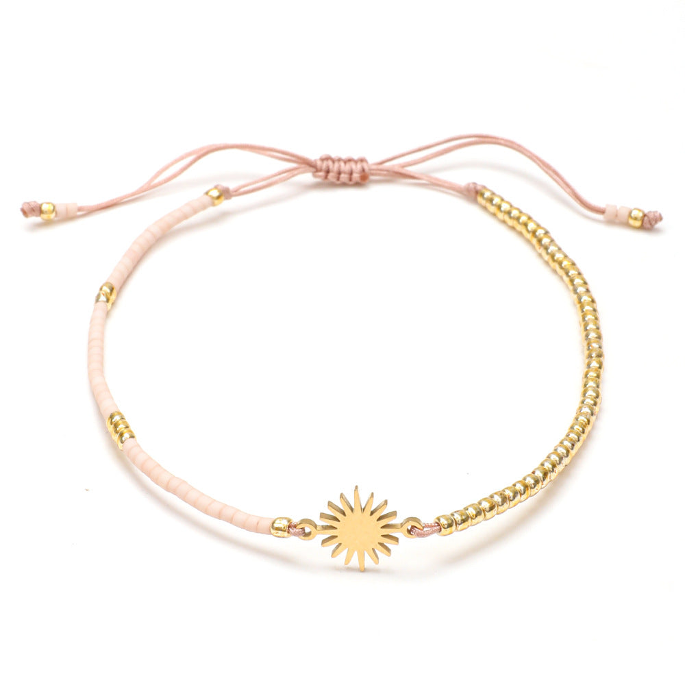 Imported Bead Golden Sun Accessories Beads Bracelets