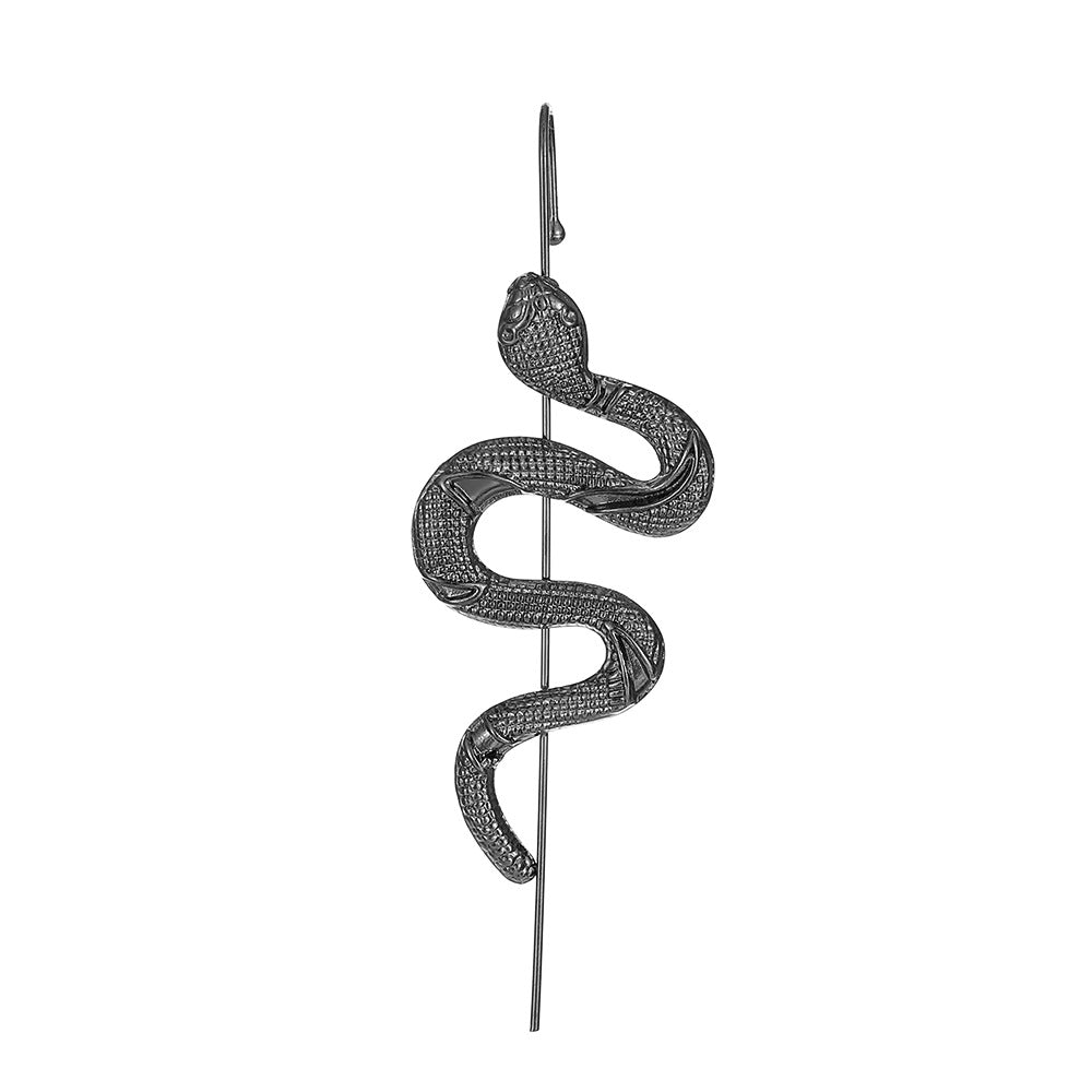 Exaggerated Snake Graceful Personality Pattern Ear Earrings