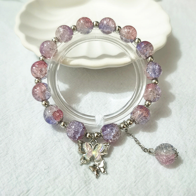 Multi Floral Butterfly Female Temperament High Bracelets