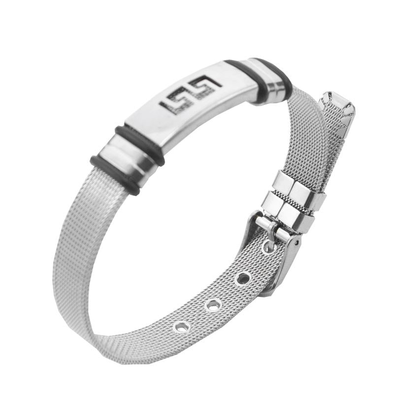 Small Commodity Stainless Steel Strap Niche High-grade Titanium Bracelets