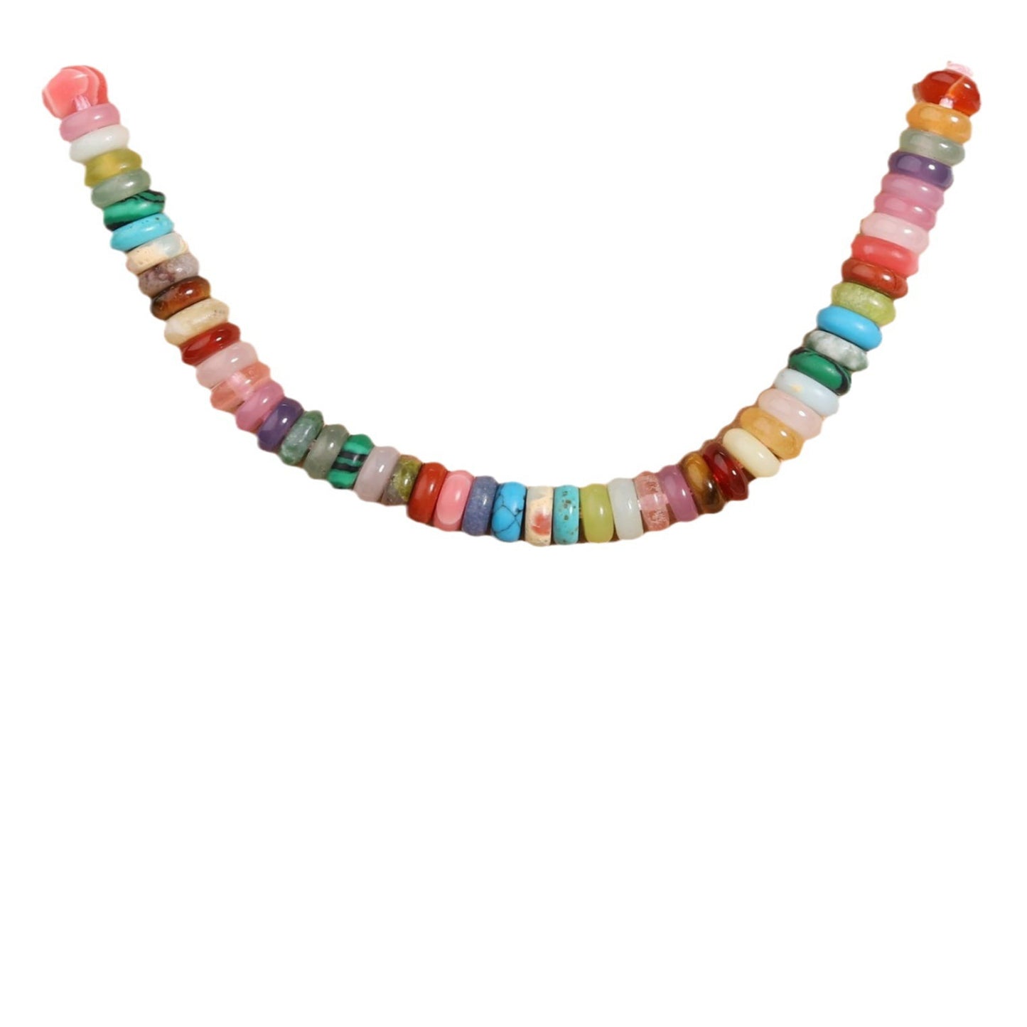 Women's Birthday Gift Candy Color Natural Beaded Bracelets