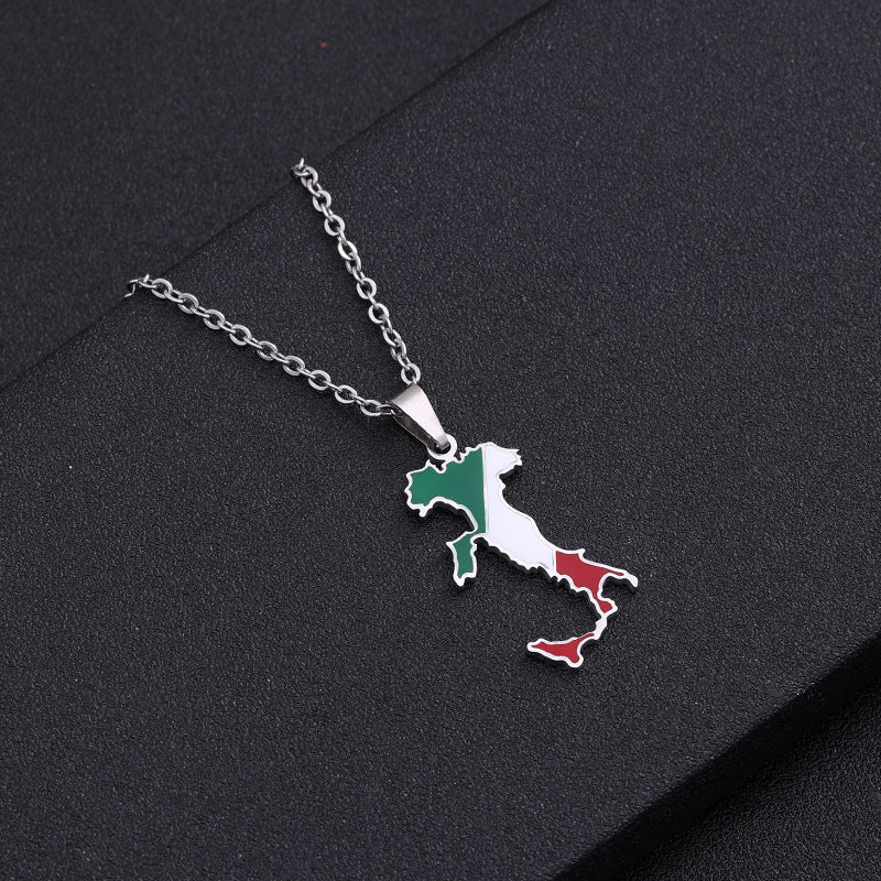 Women's Stainless Steel National Style Niche Design Light Luxury Necklaces