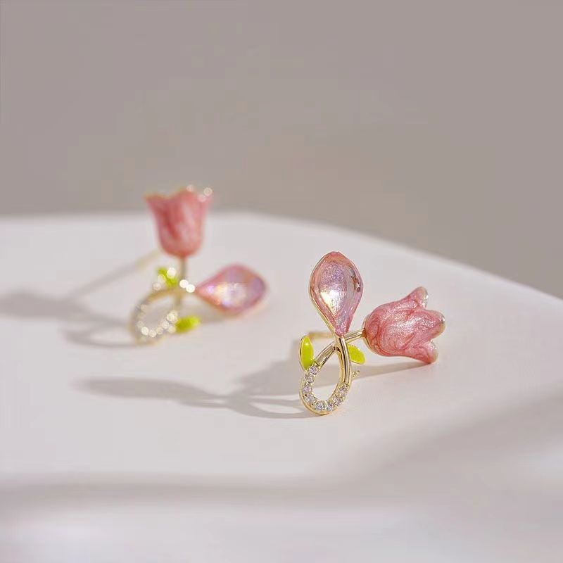 Stall Night Market Fashion Live Ear Earrings