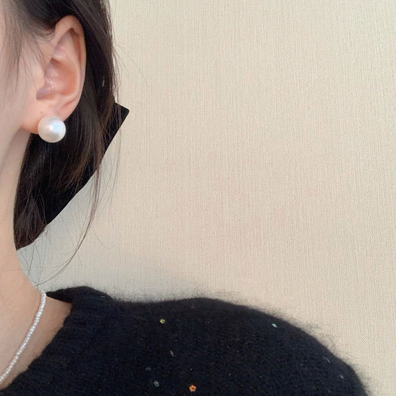 Needle Bright Pearl Female High Sense Rings
