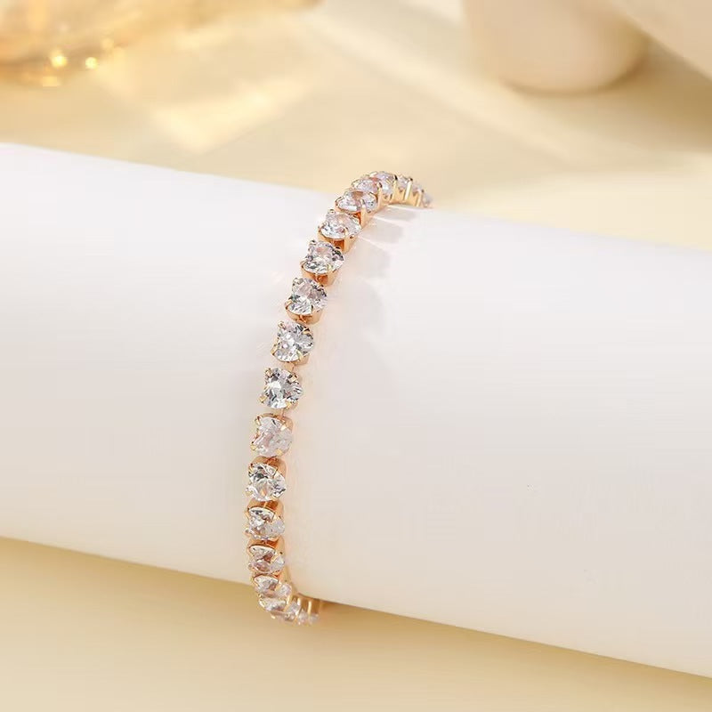 Fashion Diamond Zircon Advanced Exquisite Flash Design Bracelets