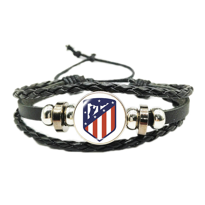 Champions League Football Club Logo Time Bracelets