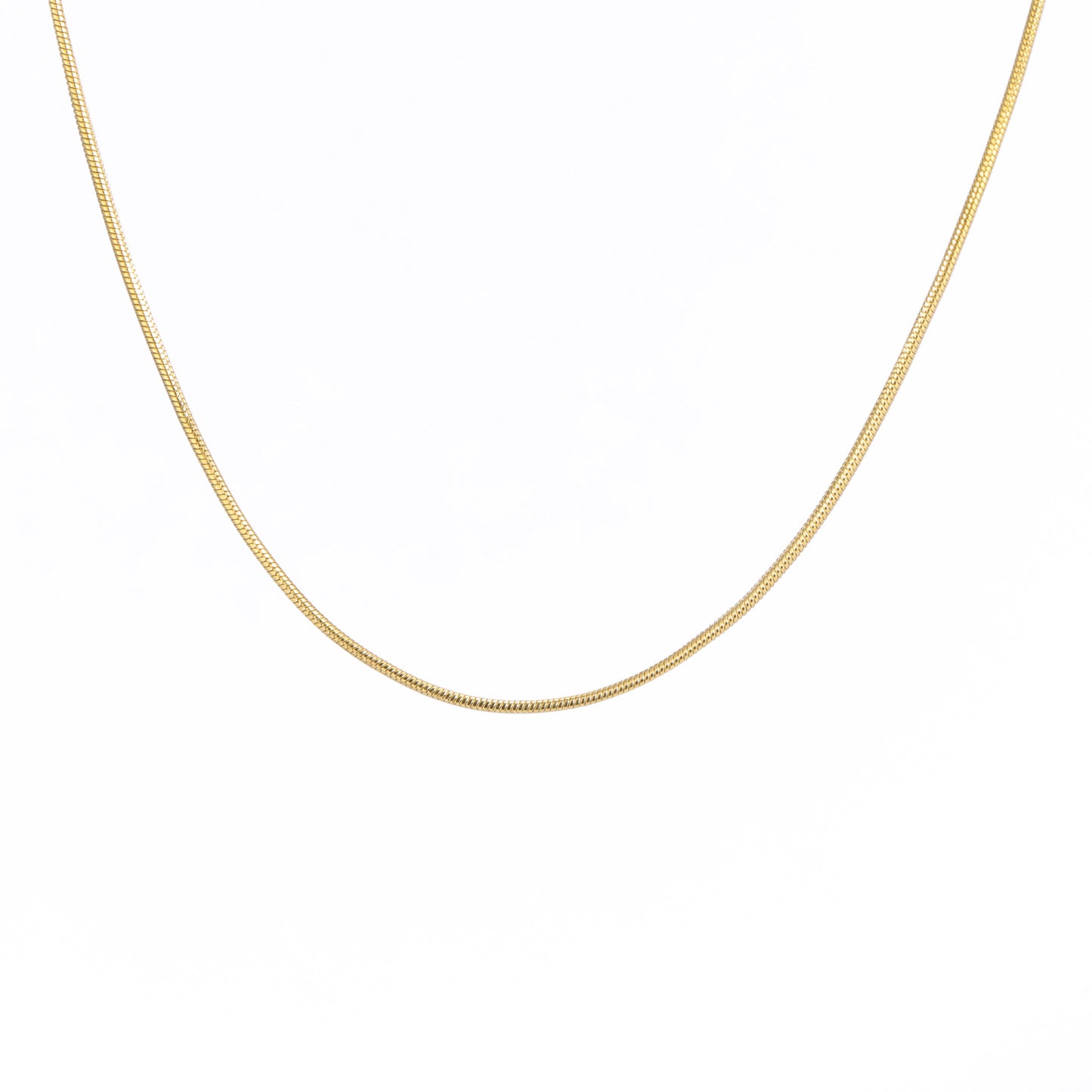 Style Round Snake Chain Couple Clavicle Fashion Necklaces