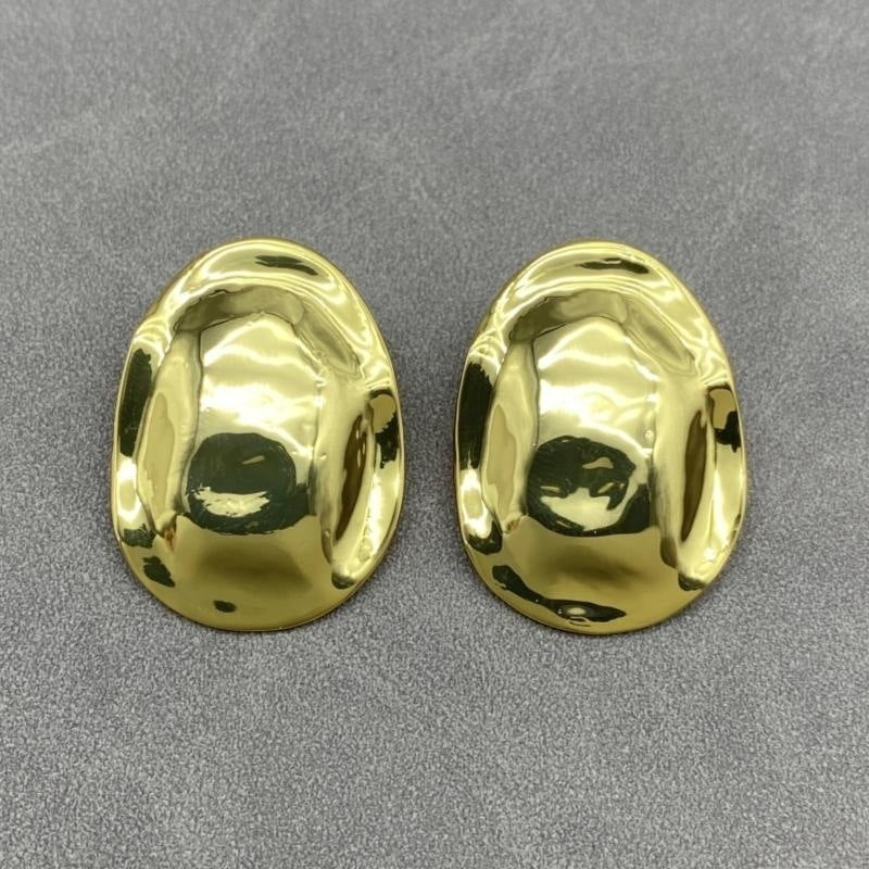 Women's Glossy Niche High-grade Irregular Exaggerated Trendy Earrings