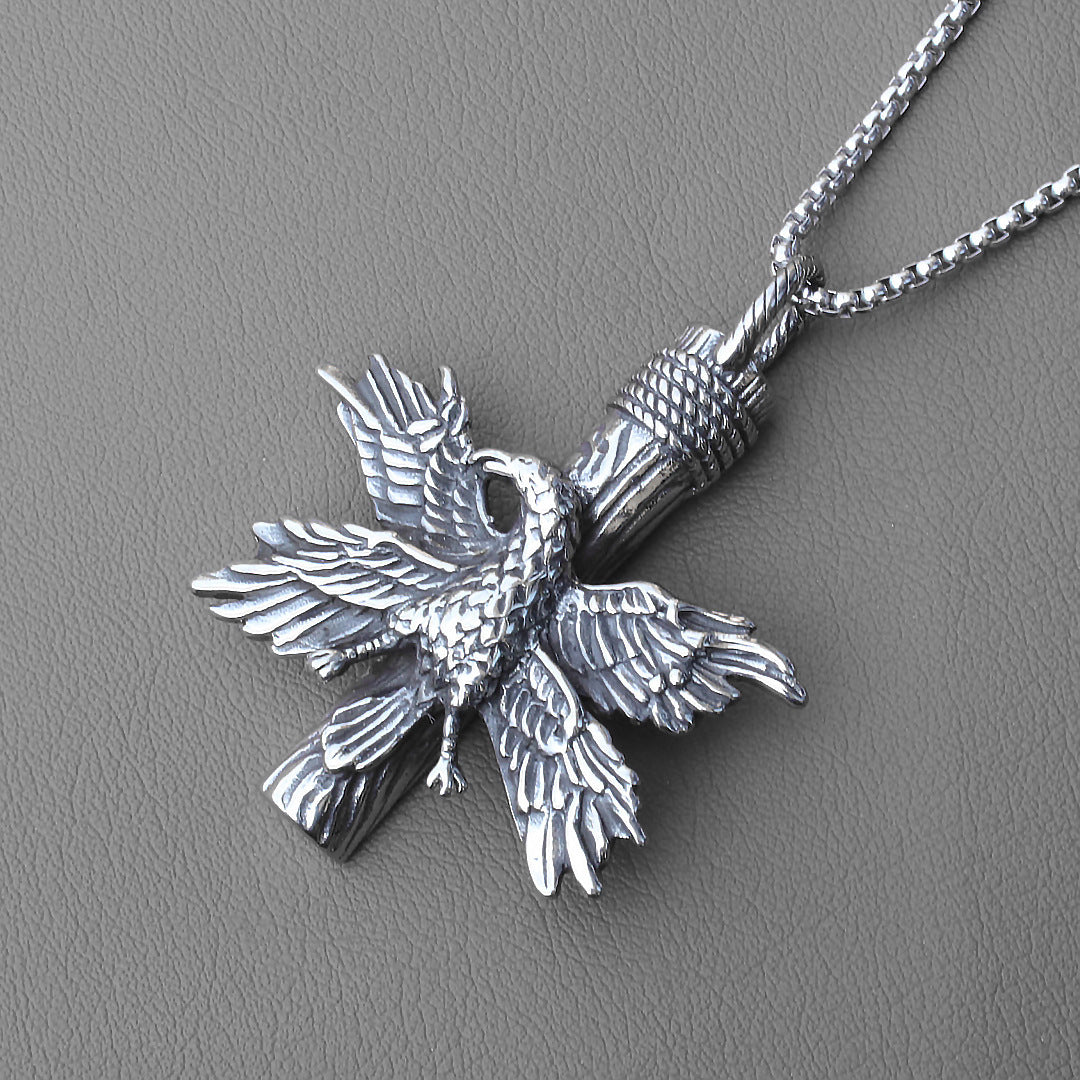 Women's & Men's Rune Arrow Titanium Steel Fashion Creative Necklaces