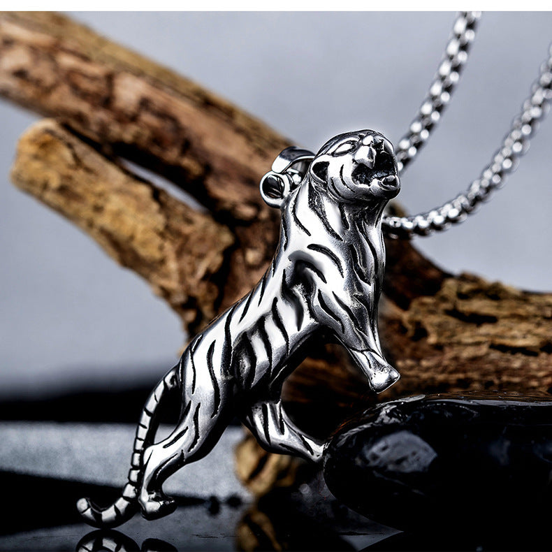 Titanium Steel Long Sweater Stainless Hip Hop Necklaces