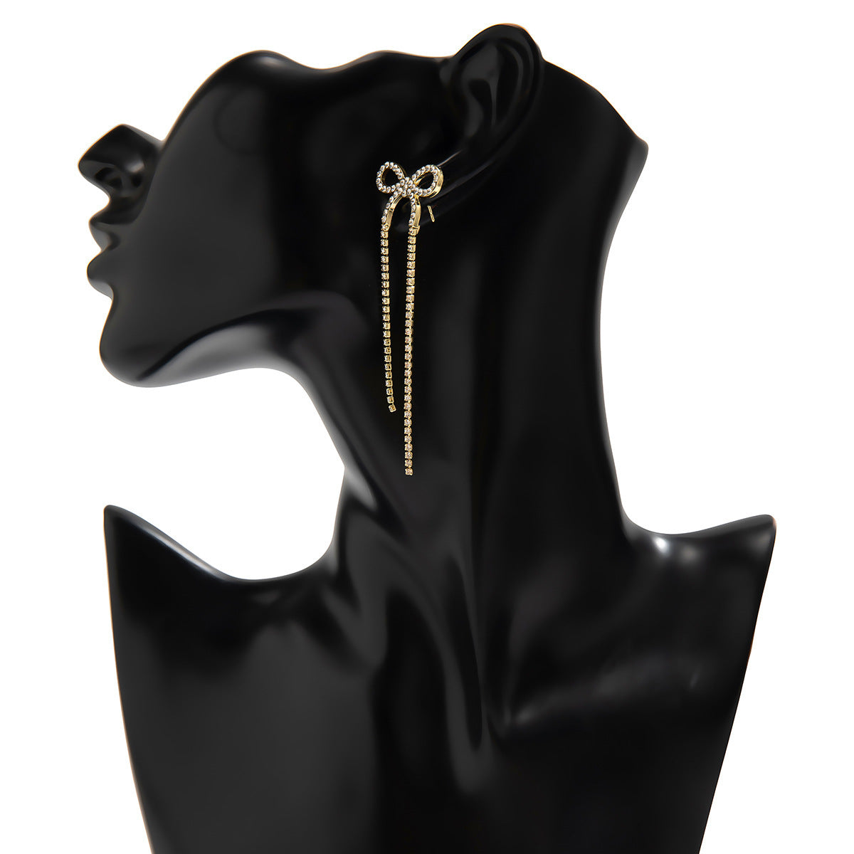 Sweet Cool Metal Knotted French Simplicity Earrings