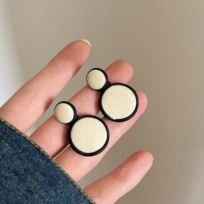 Women's Mori Style French Retro Camellia For Design Earrings