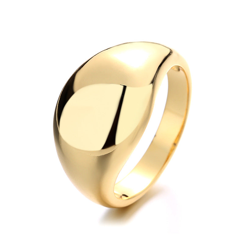 Anchor Female Nude Simple Fashion Starry Rings