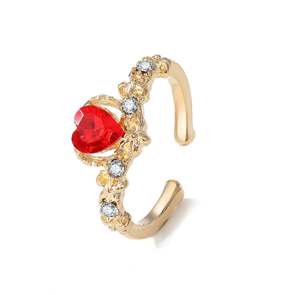 Advanced Niche Design Indifference Trend Cool Female Rings