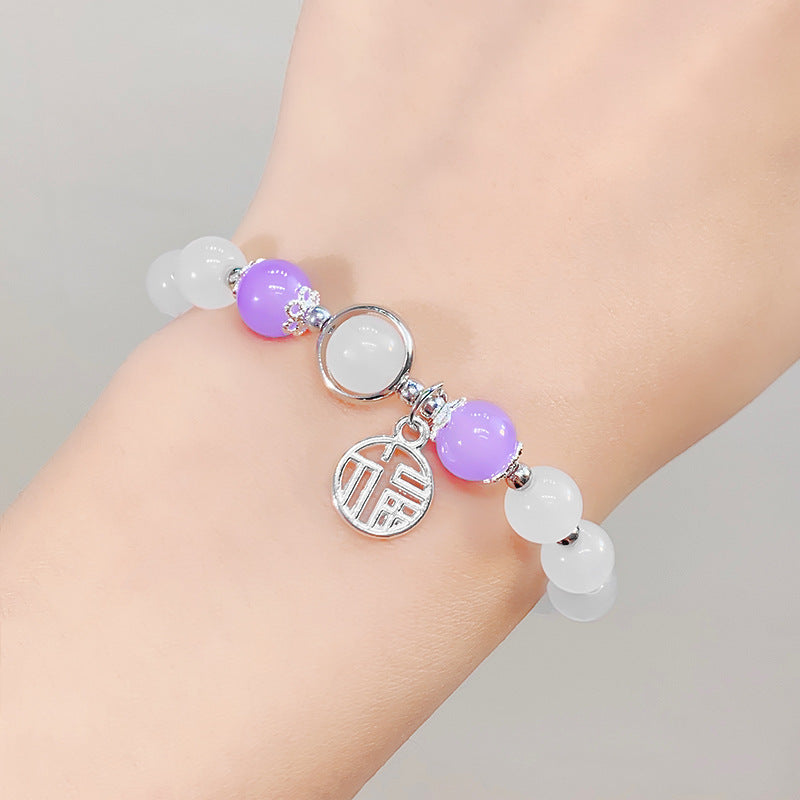 Safety Buckle Sweet Tassel Hand Toy Bracelets