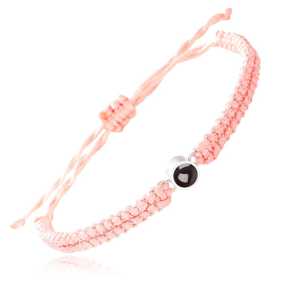 Korean Style Projection Hand Weaving Simple Bracelets