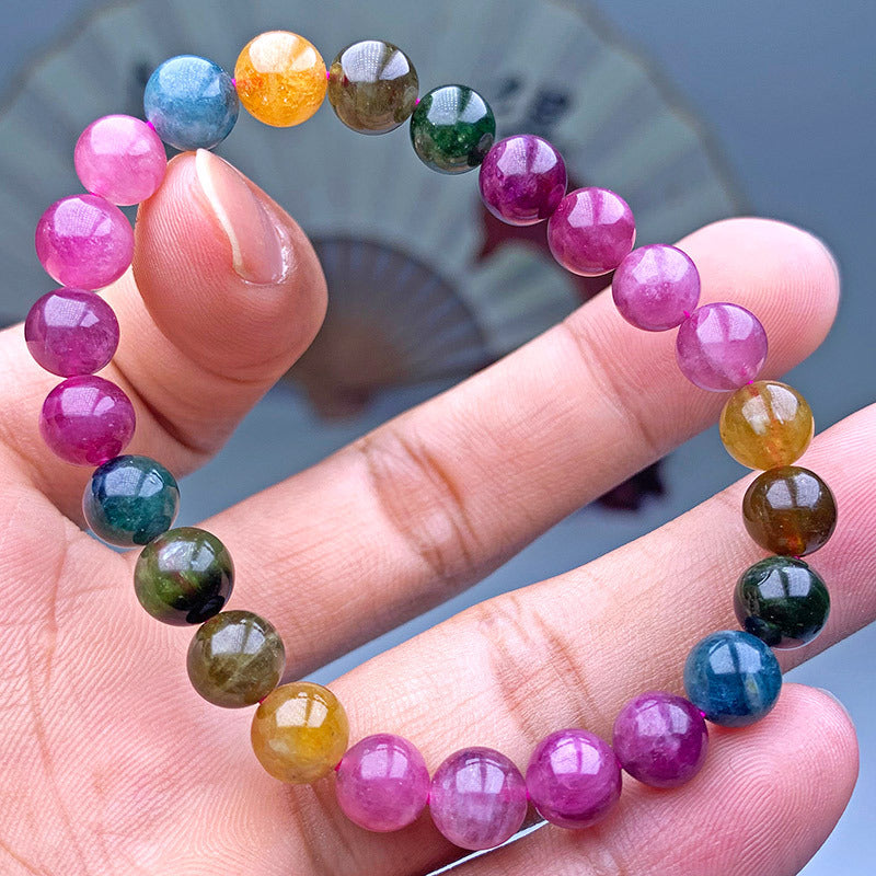 Tourmaline Rainbow Candy Color Brazil Ornament Bracelets