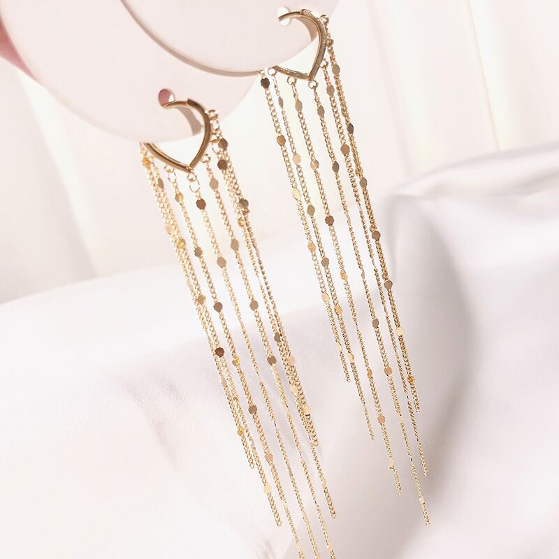 Women's Suitable For Round Faces Elegant Trendy Earrings