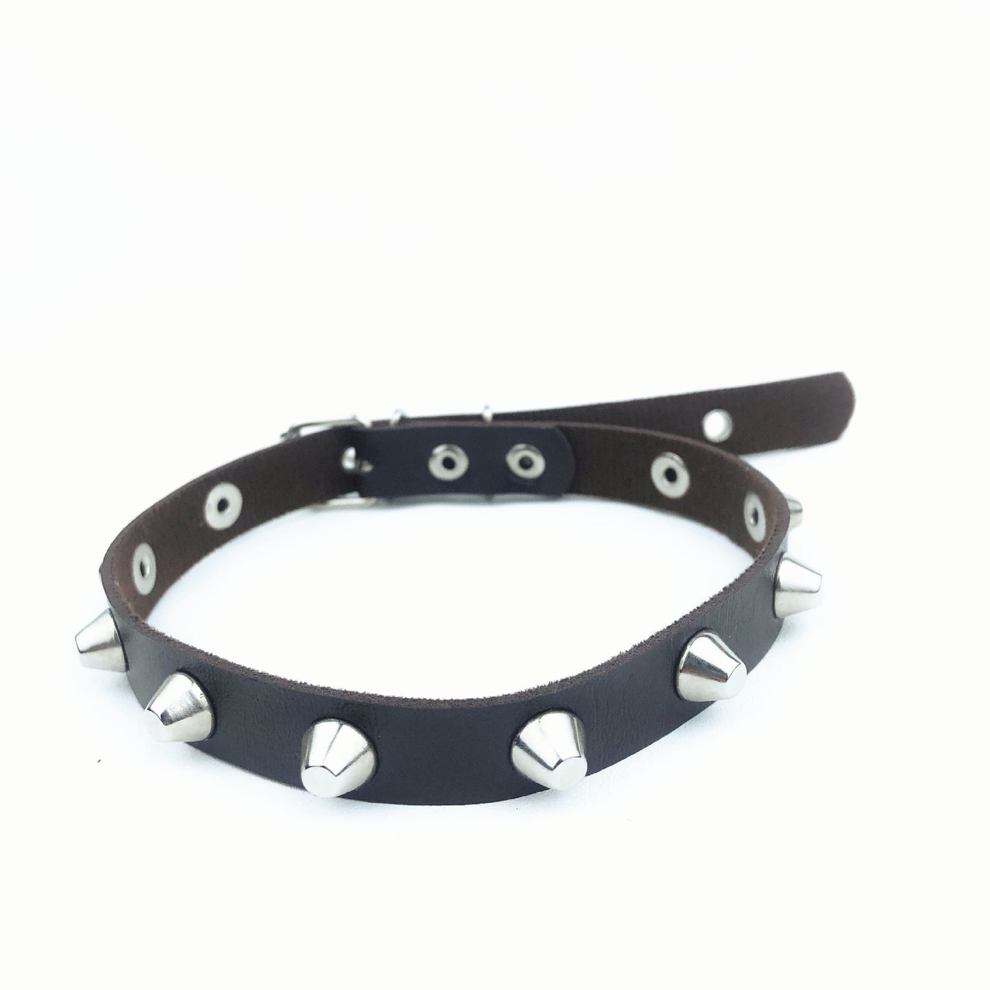 Rivet Punk Metal Rock Sexy Couple Necklaces