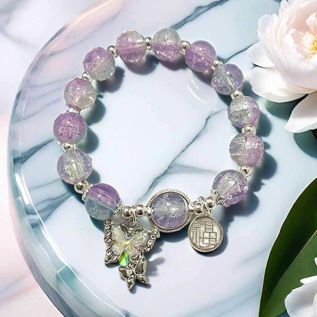 Multi Floral Butterfly Female Temperament High Bracelets