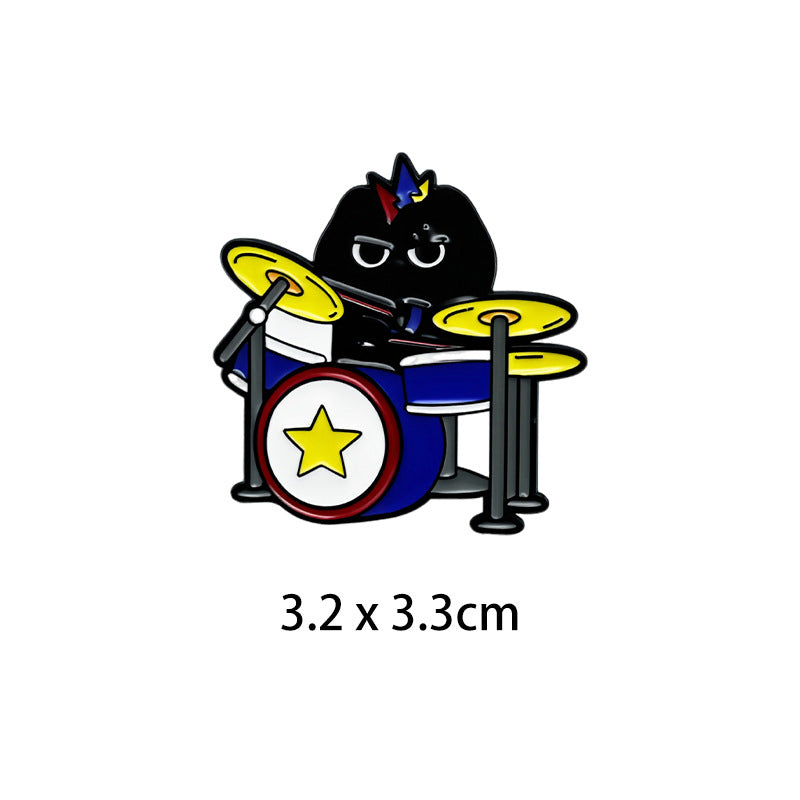 Cute Black Band Brooch Bag Decorative Brooches