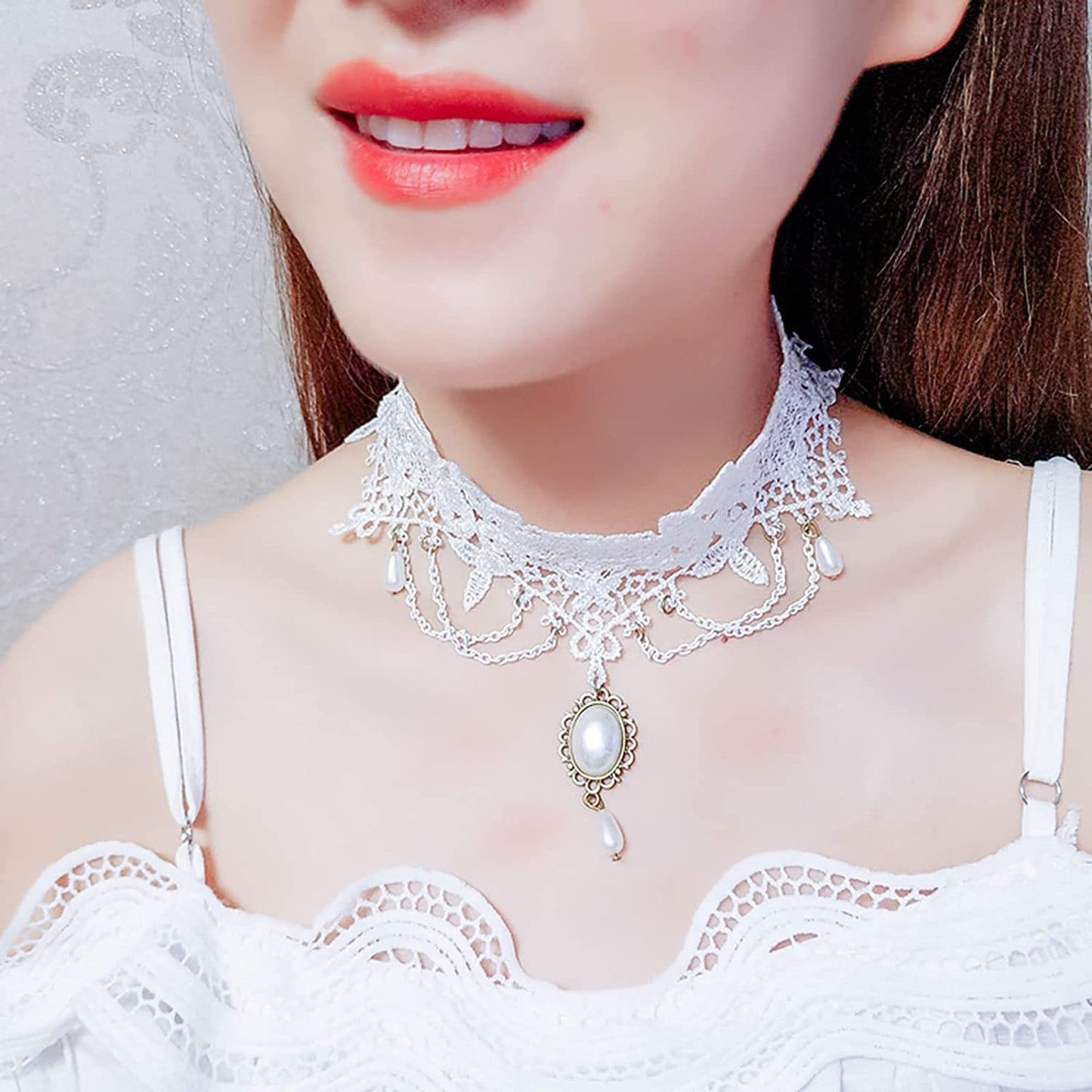 Female Hip Hop Collar Gothic Fashion Necklaces