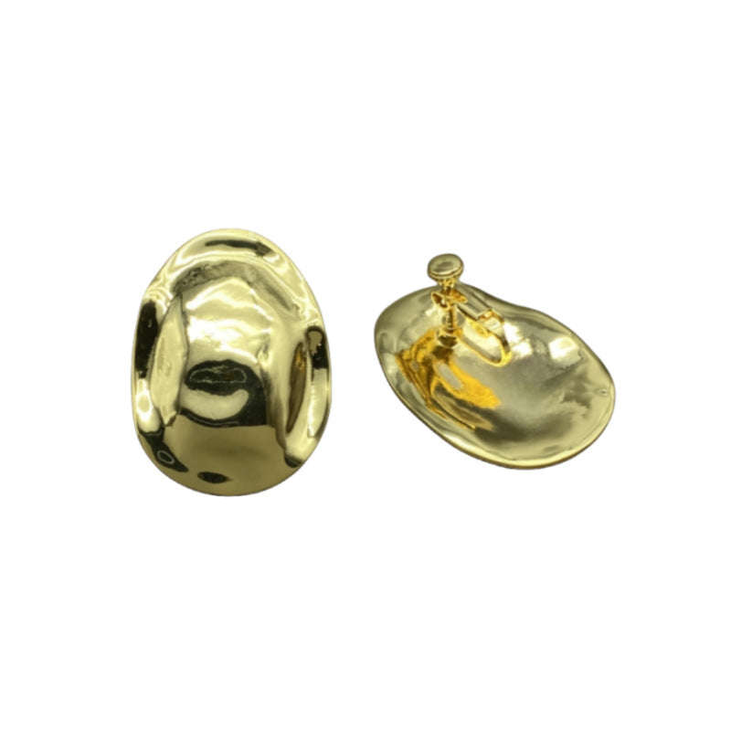 Women's Glossy Niche High-grade Irregular Exaggerated Trendy Earrings