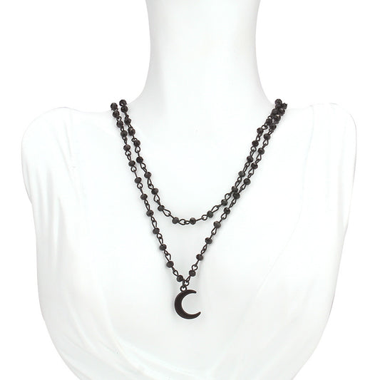 Personality Copper Chain Tassel Female High Sense Necklaces