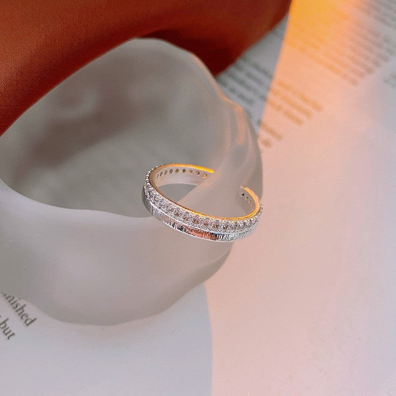 Women's Affordable Luxury Titanium Steel Index Finger Rings