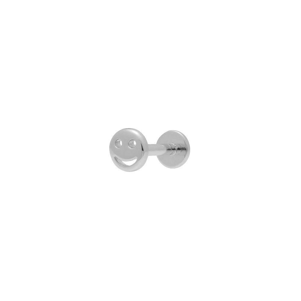 Flat Head Push Piercing Thread Cartilage Earrings