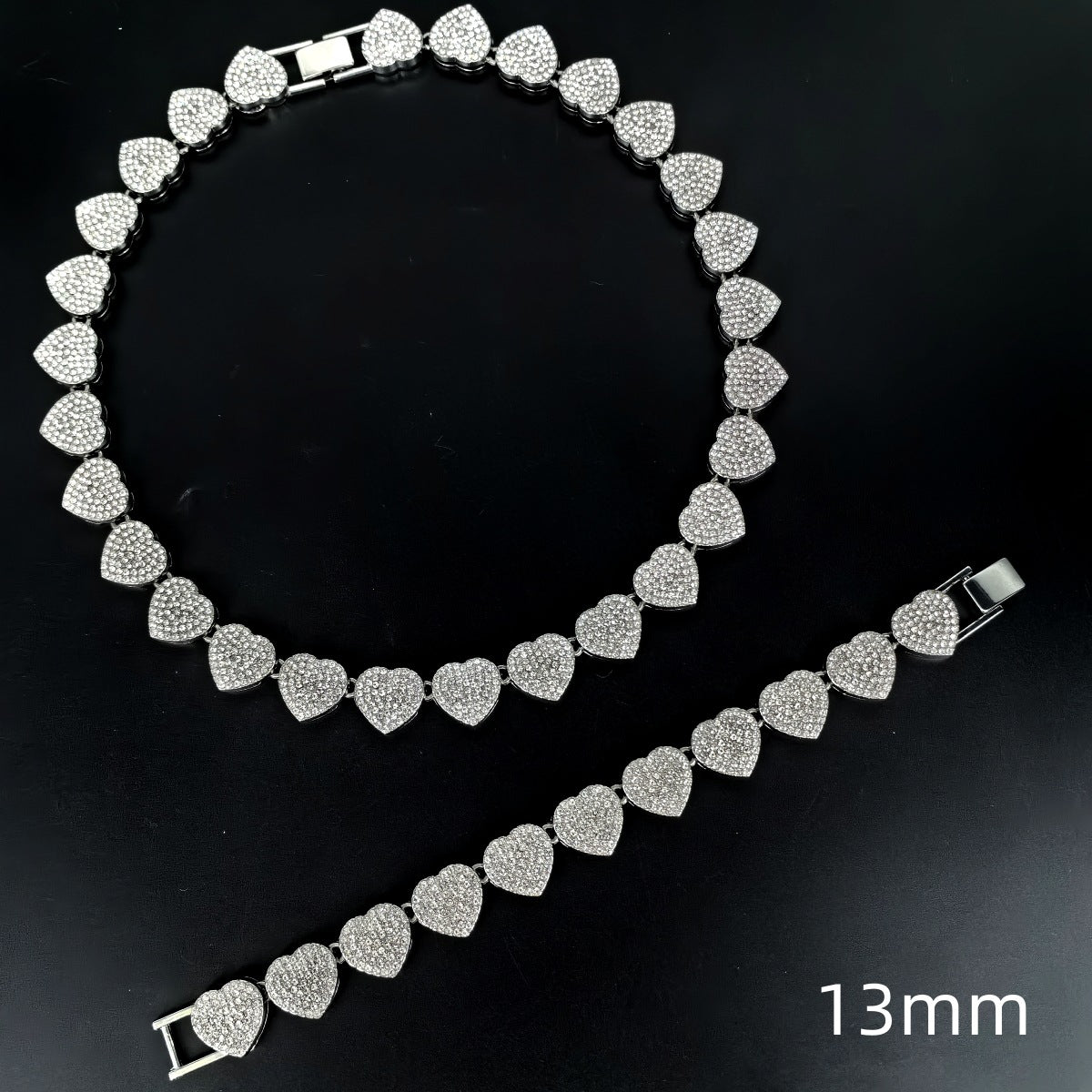 Women's & Men's Of Diamond Alloy Trendy Cool Hip Necklaces