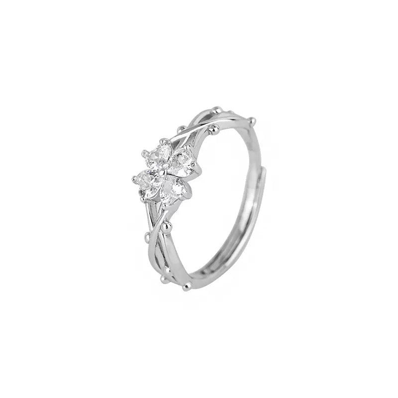 Personality Affordable Luxury High Sense Open Design Cold Rings