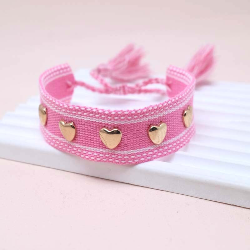 Letter Popular Hand-woven Wrist Strap Embroidered Bracelets