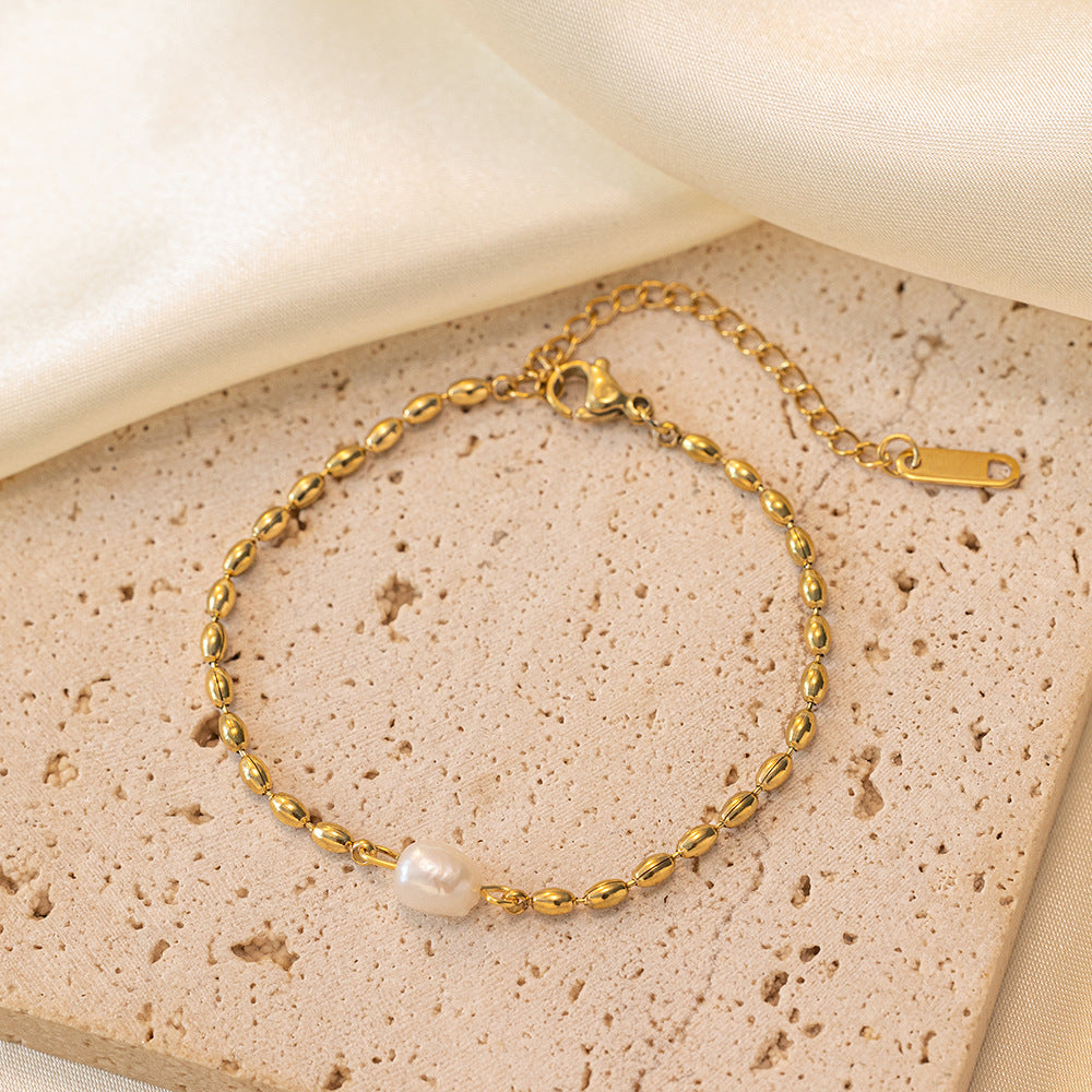 Baroque Atmosphere Retro French Romantic Pearl Bracelets