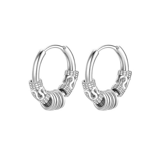 Domineering Personality Dragon Pattern Totem Retro Rings