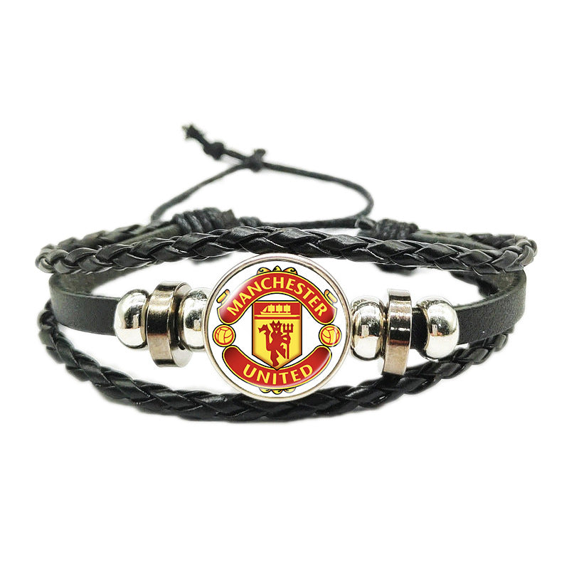 Champions League Football Club Logo Time Bracelets