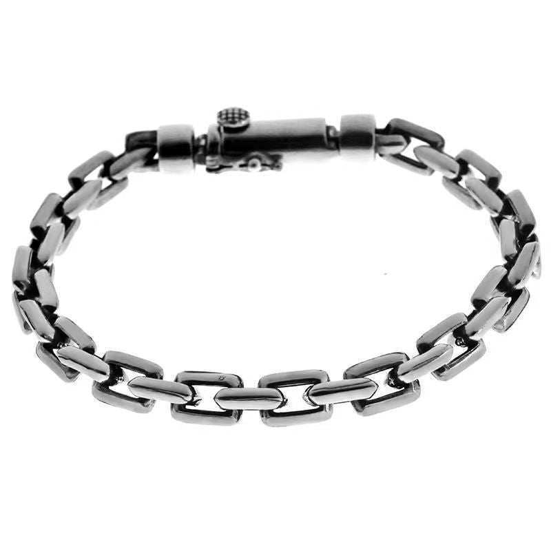 Women's & Men's Personalized Bolt Trendy Buckle Simple Retro Bracelets