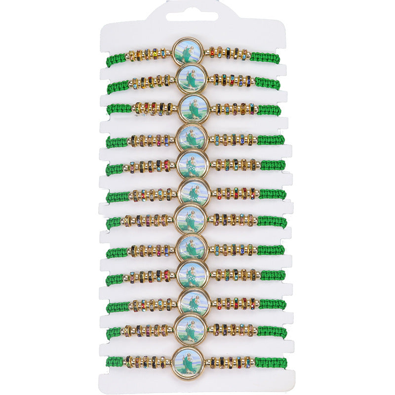 Slouchy Virgin Jude Woven Hand Strap Bracelet