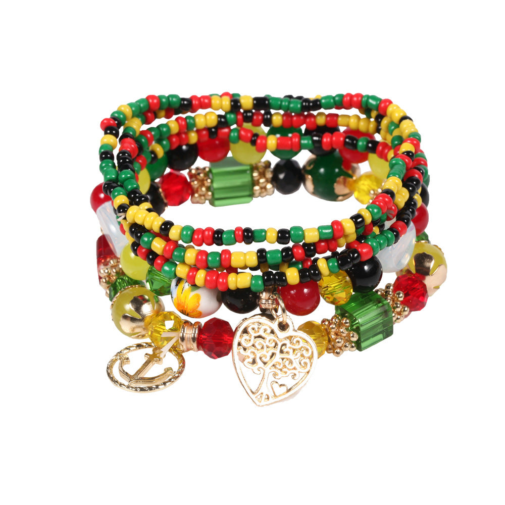 Women's Bohemian Beads Romantic Yuan Su Bracelets