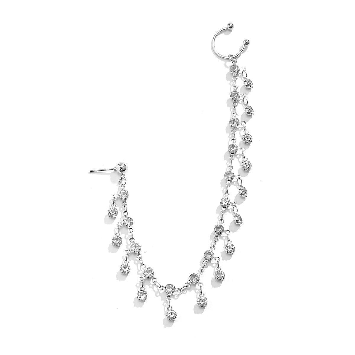 Ornament Sweet Cool Punk Nasal Splint Performance Wear Earrings