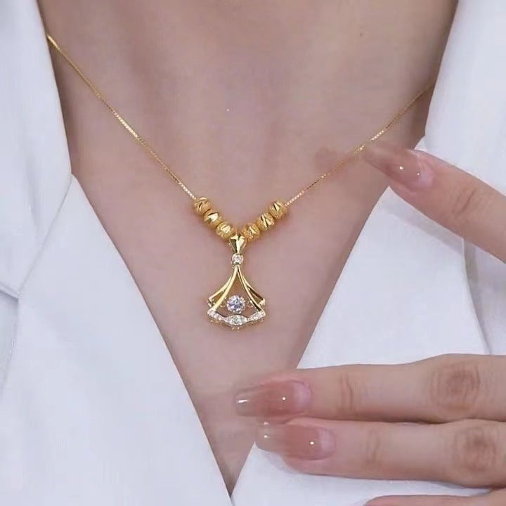 Women's Lucky Beads Small Skirt Light Luxury Exquisite Necklaces