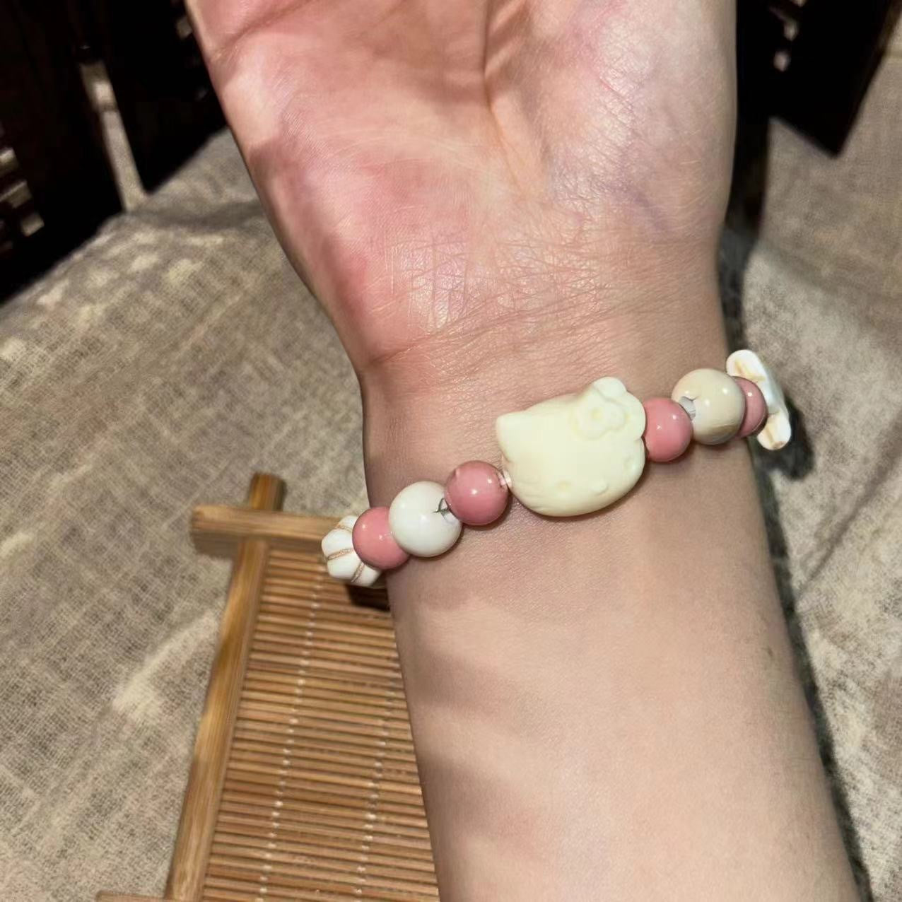 Colored Series Ceramic Beaded Female Girly Bracelets