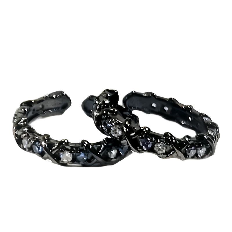 Diamond Zircon Special Interest Light Luxury Versatile Rings