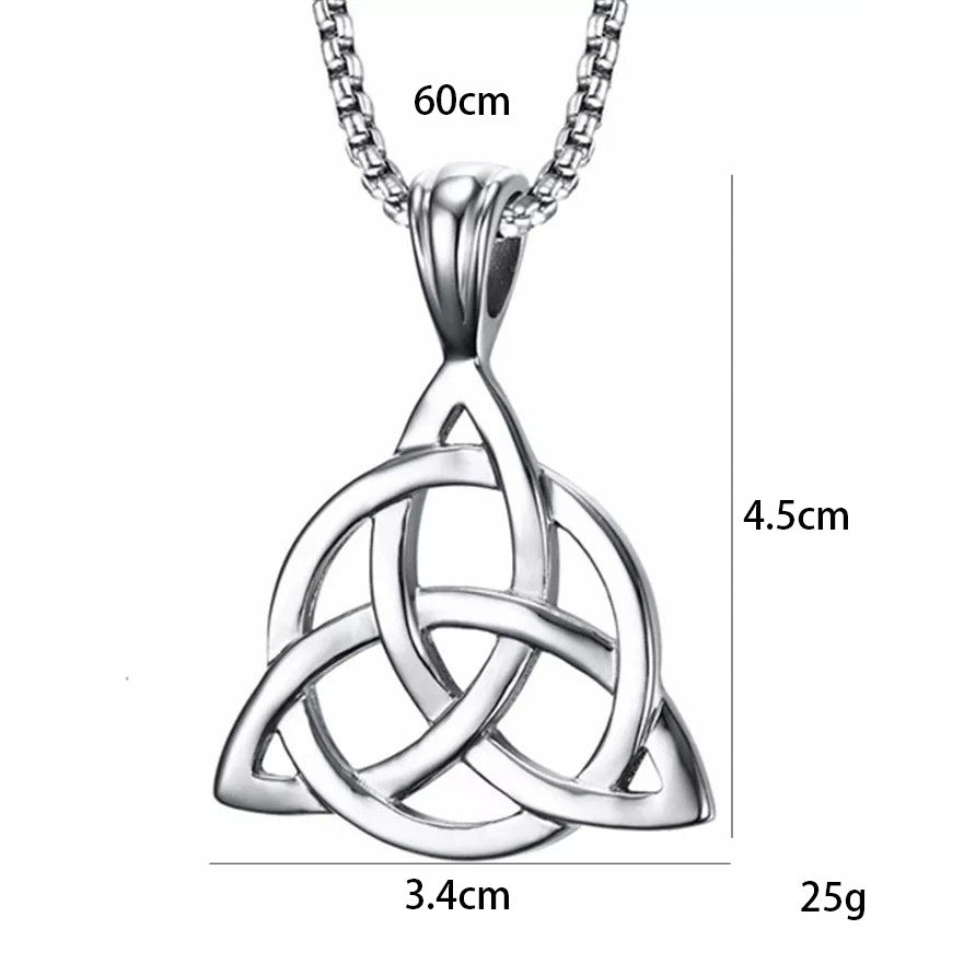 Fashionable Simple Alloy Triangle Integrated Retro Necklaces